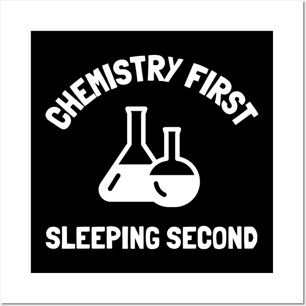 chemistry first sleeping second Wall Art by juinwonderland 41